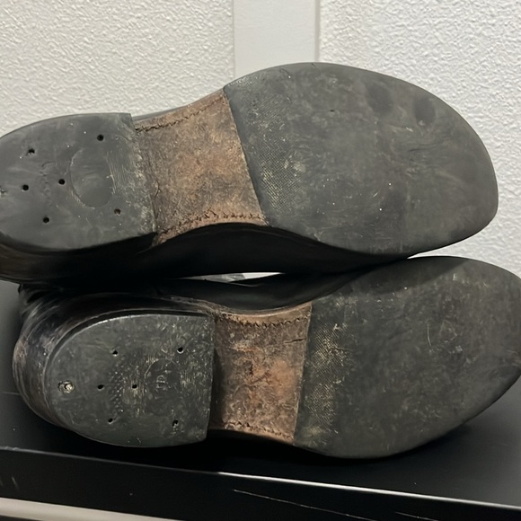 Tony lama black cowboy  boots size 10 - Picture 8 of 9